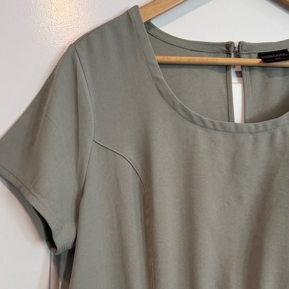 32 Degrees Ladies' Soft Twill Drawstring Dress Light Green Size Large - Picture 5 of 10